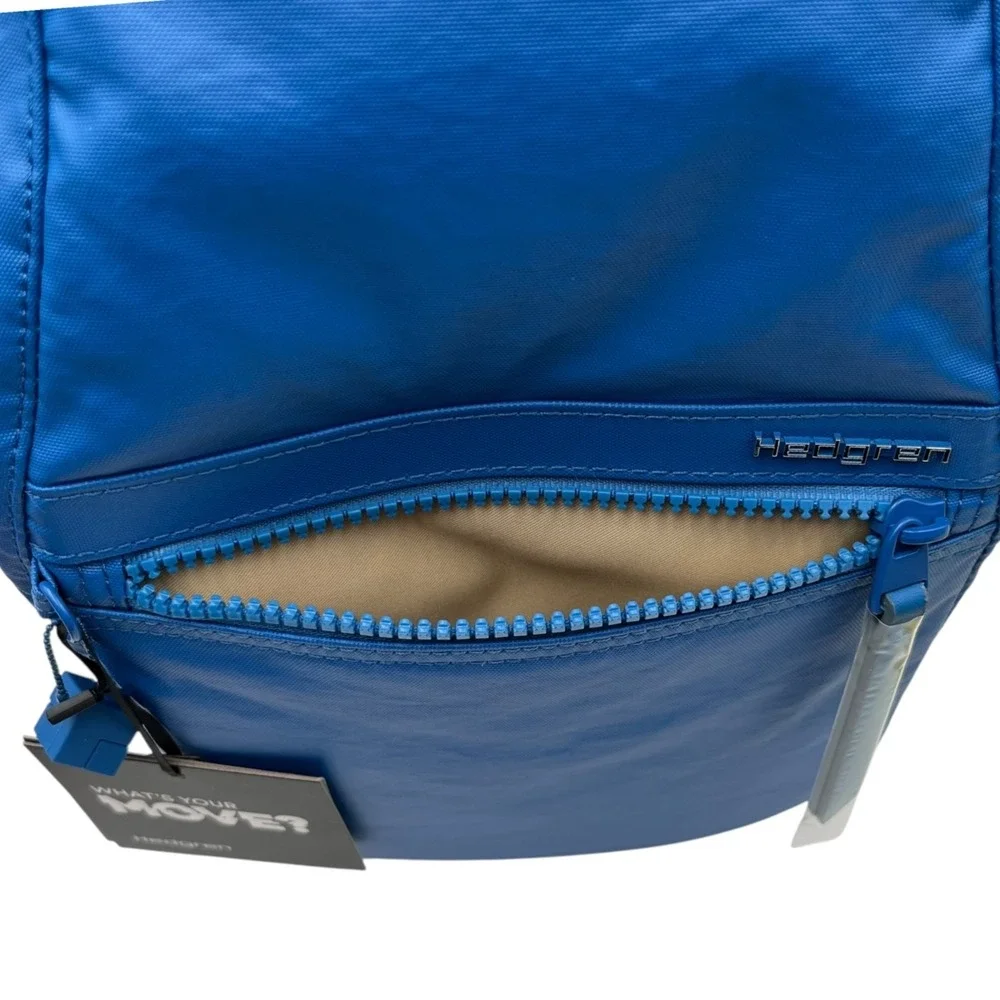Hedgren Women's Vogue Small Backpack RFID Royal Blue Size 12x10x3